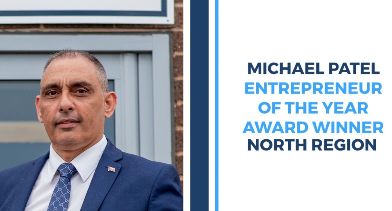 MICHAEL PATEL – WINNER OF ERNST AND YOUNG’S ENTREPRENEUR OF THE YEAR AWARD FOR THE NORTH REGION